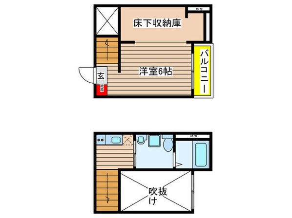 サンエイブリッジⅢの物件間取画像